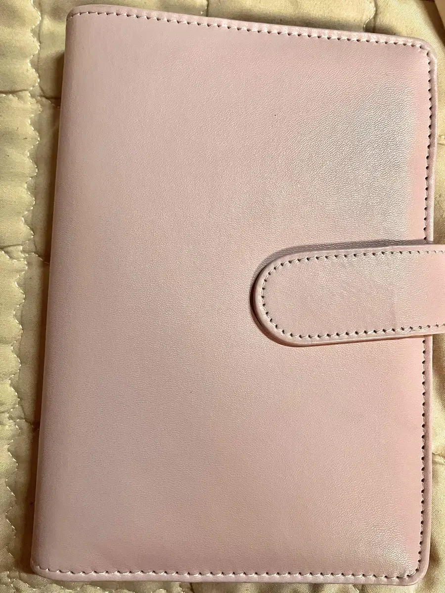 Macaron Pink binder Diary A6 Quick sale