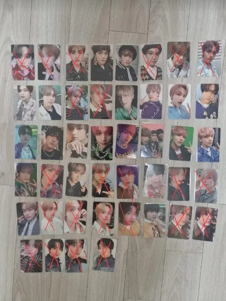 NCT nct dream nct 127 haechan Photocard bulk Individual WTS