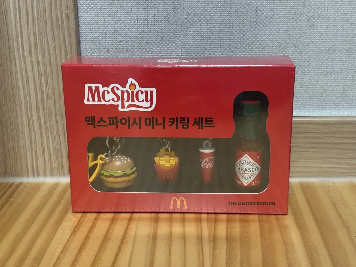 (미개봉) 맥도날드 맥스파이시 미니 키링 세트