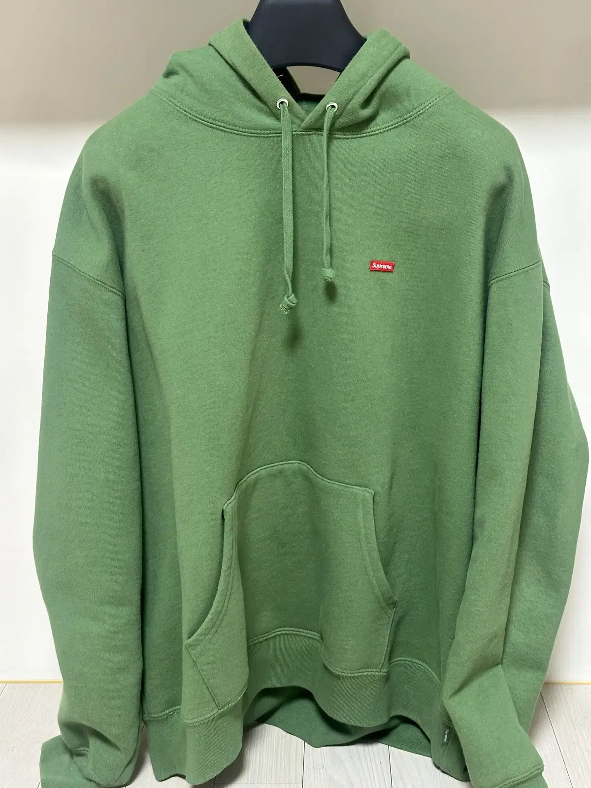 24ss Supreme Small Logo Hooded Green