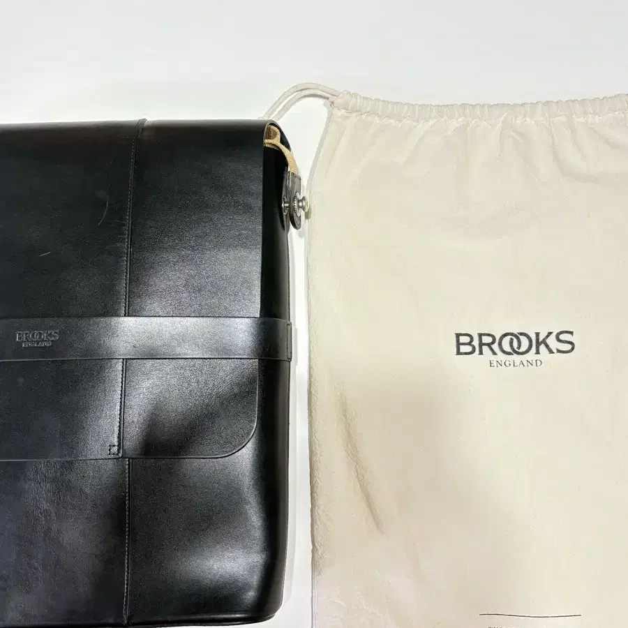 브룩스 brooks 소호 레더 숄더백 블랙