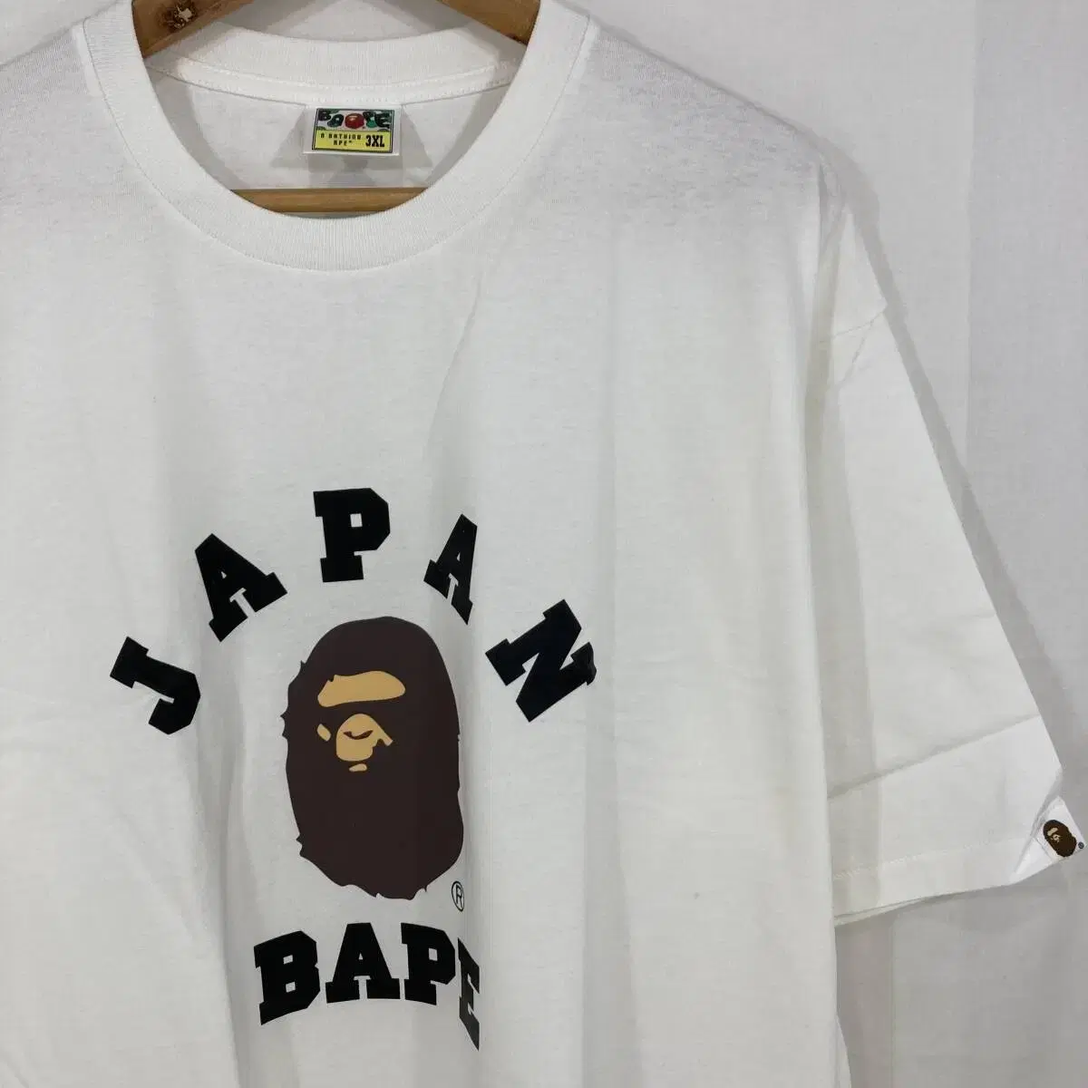 [3XL] A Bathing Ape 베이프 JAPAN COLLEGE 반팔