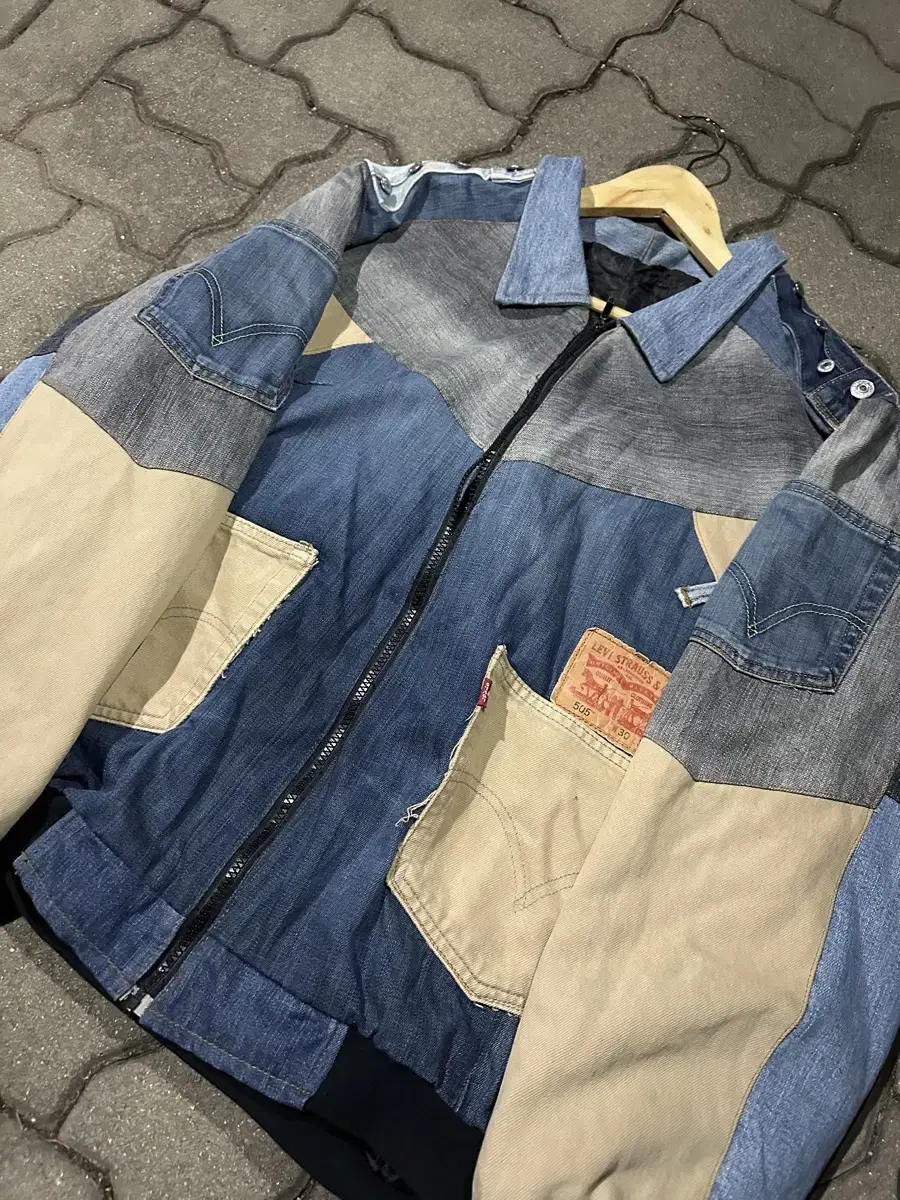 Levi's Remake Patchwork Denim Jacket