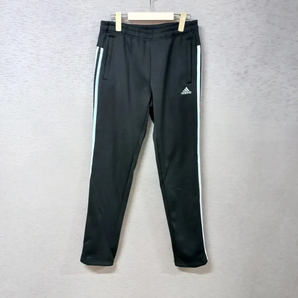 11-25/adidas Black Brushed Trousers Men