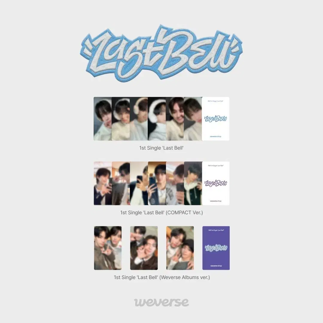 TWS Last Belle weverse Comeback Live unreleased photocard buncheol Shin YooDohoonYoungjaeHanJinJihoonKyungminL.D.