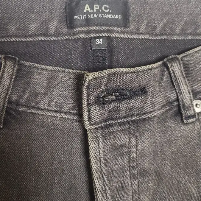 아페쎄(A.P.C) 쁘띠 뉴 스탠다드 그레이 데님 34