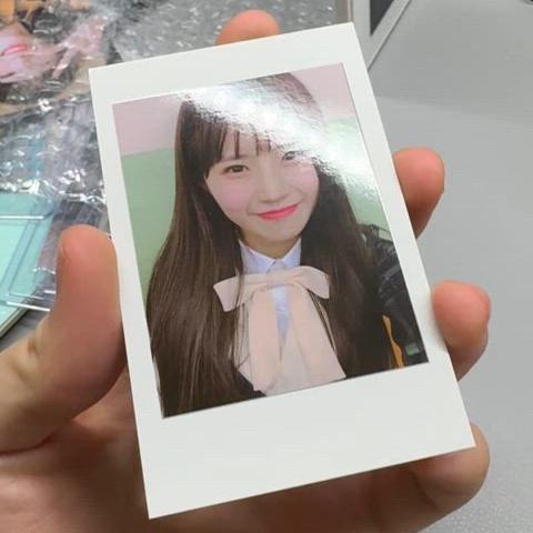 프로미스나인 투하트 하영 포카