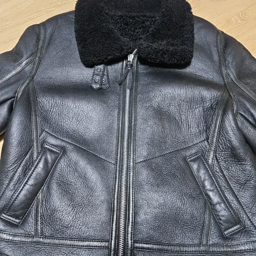 신흥사(딤스킨) 무스탕 stuka shearling XL