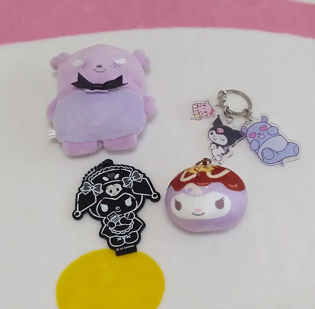 (Bulk price) Sanrio Kuromi & Baku Keyring