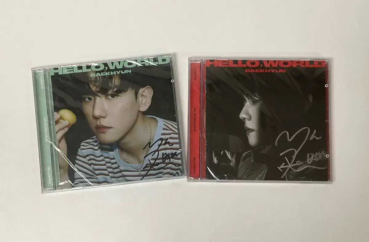 Baekhyun sealed sign limited edition usa vahn jewelry sells