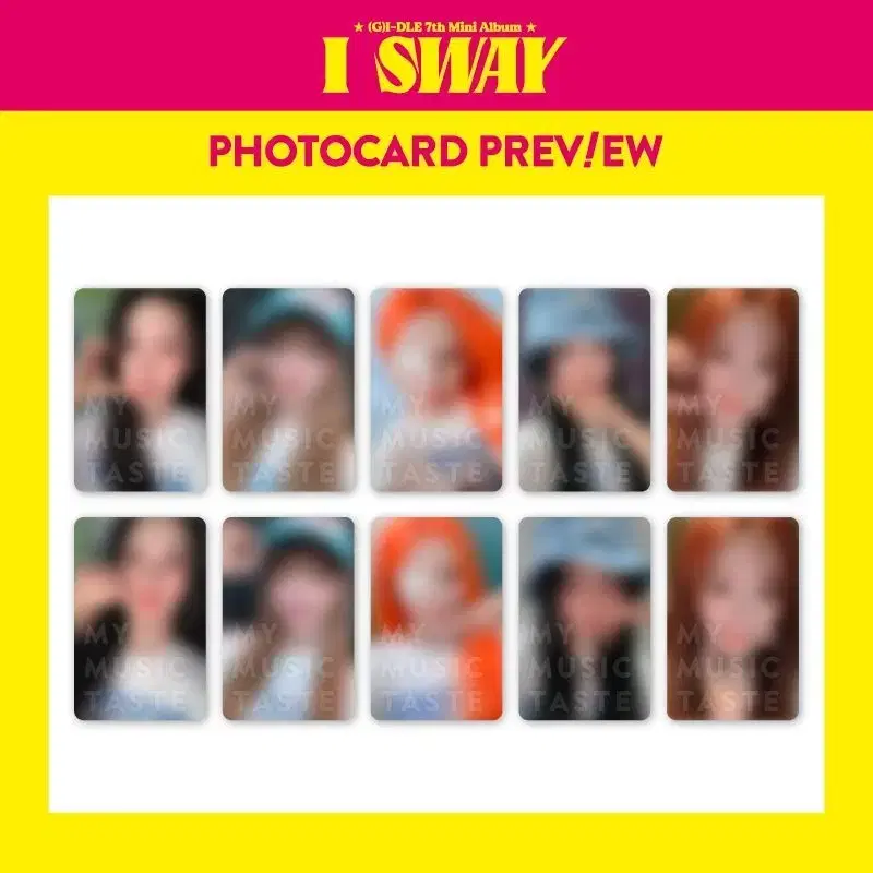 Girls mmt unreleased photocard WTS