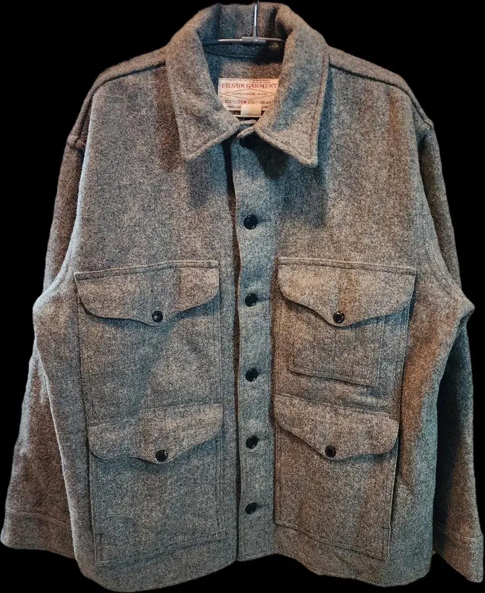 [40] Pilson Mackinaw Cruiser Wool Jacket Made in USA