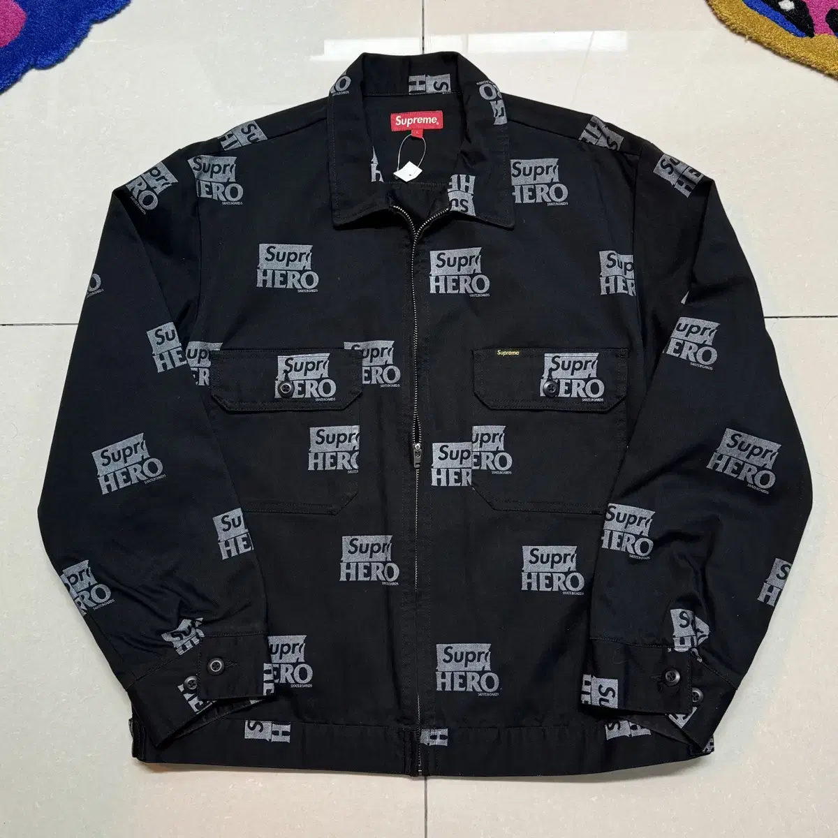 Supreme Antihero 22ss Work Jacket Black size L