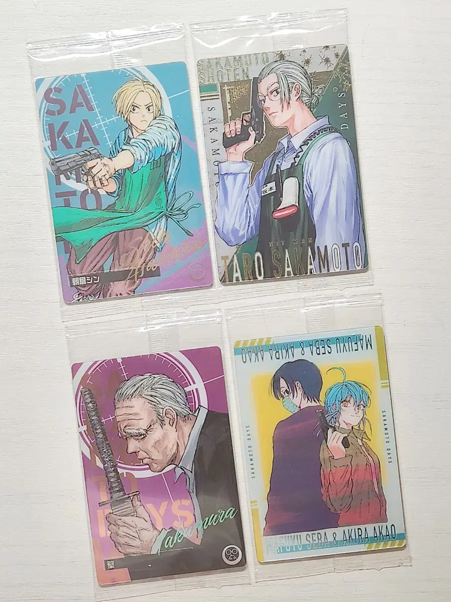 Sakamoto Daze Wehas sealed bulk wts Tarot Rare Shin Mahuyu Akira Photocard