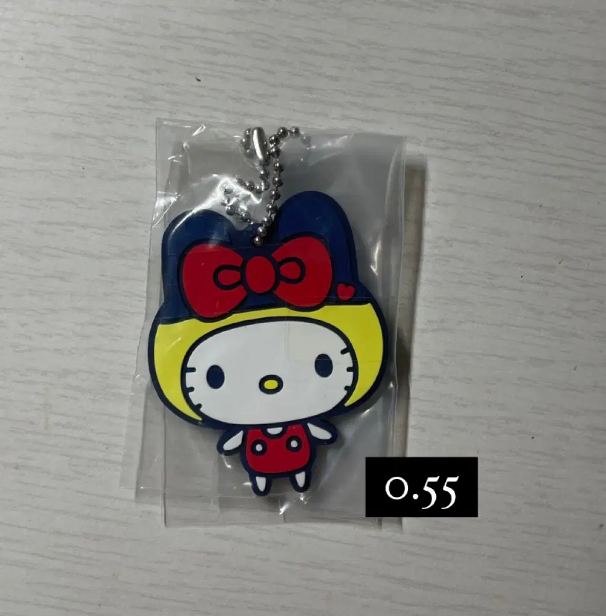 Sanrio Tamagotchi Collaboration Gacha Hello Kitty Mamechi keyring WTS