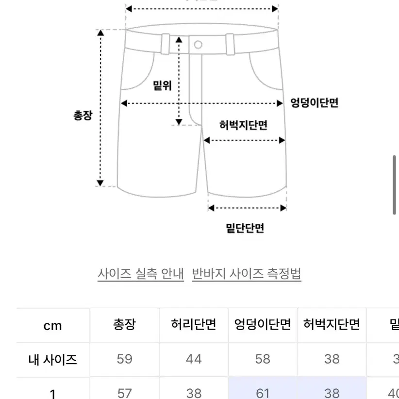 모이프 오버밀 6p 숏츠 올리브 2사이즈