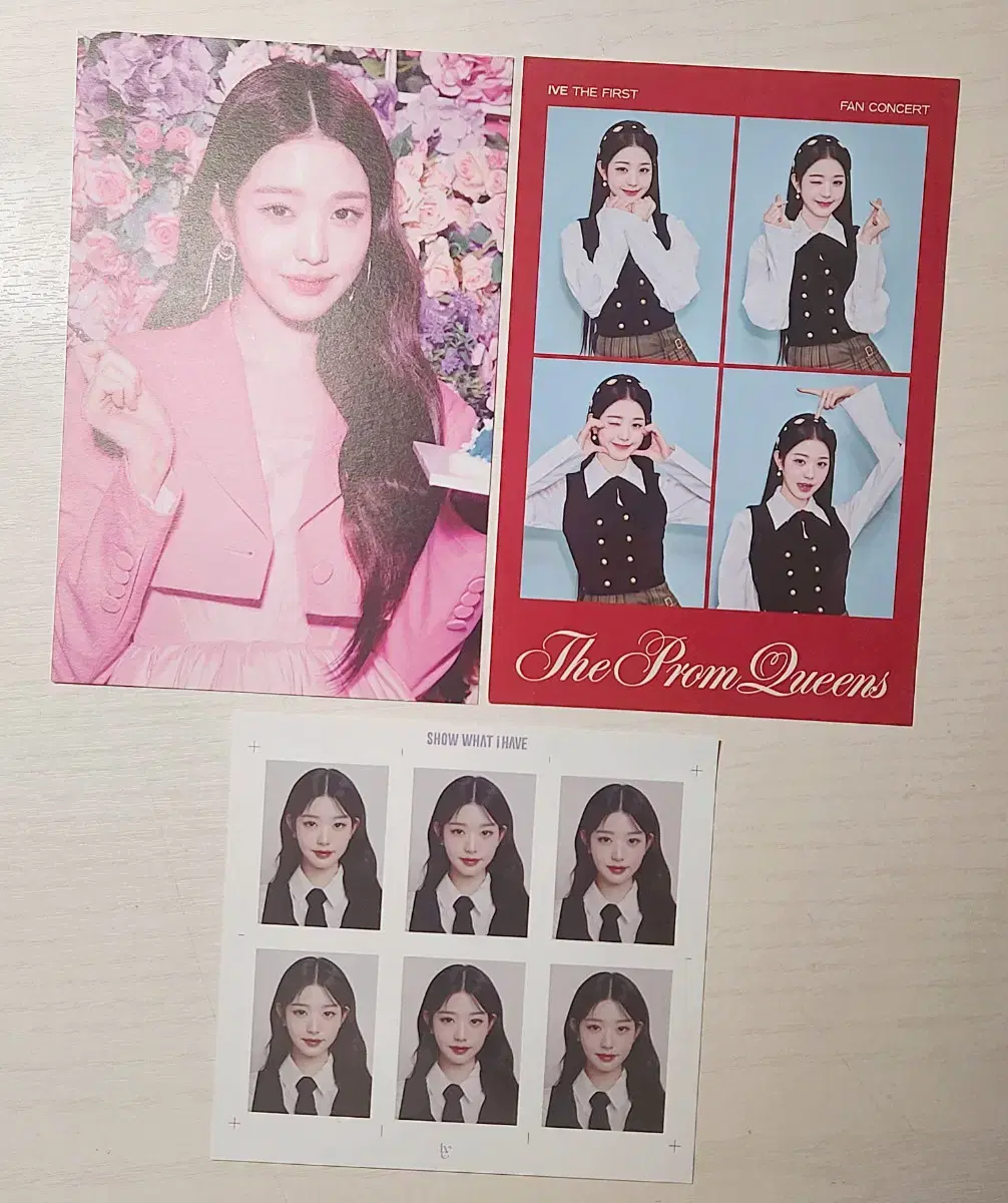 Ive jang wonyoung dankon photocard kit proofs fan con postcard poster nekut wts poka