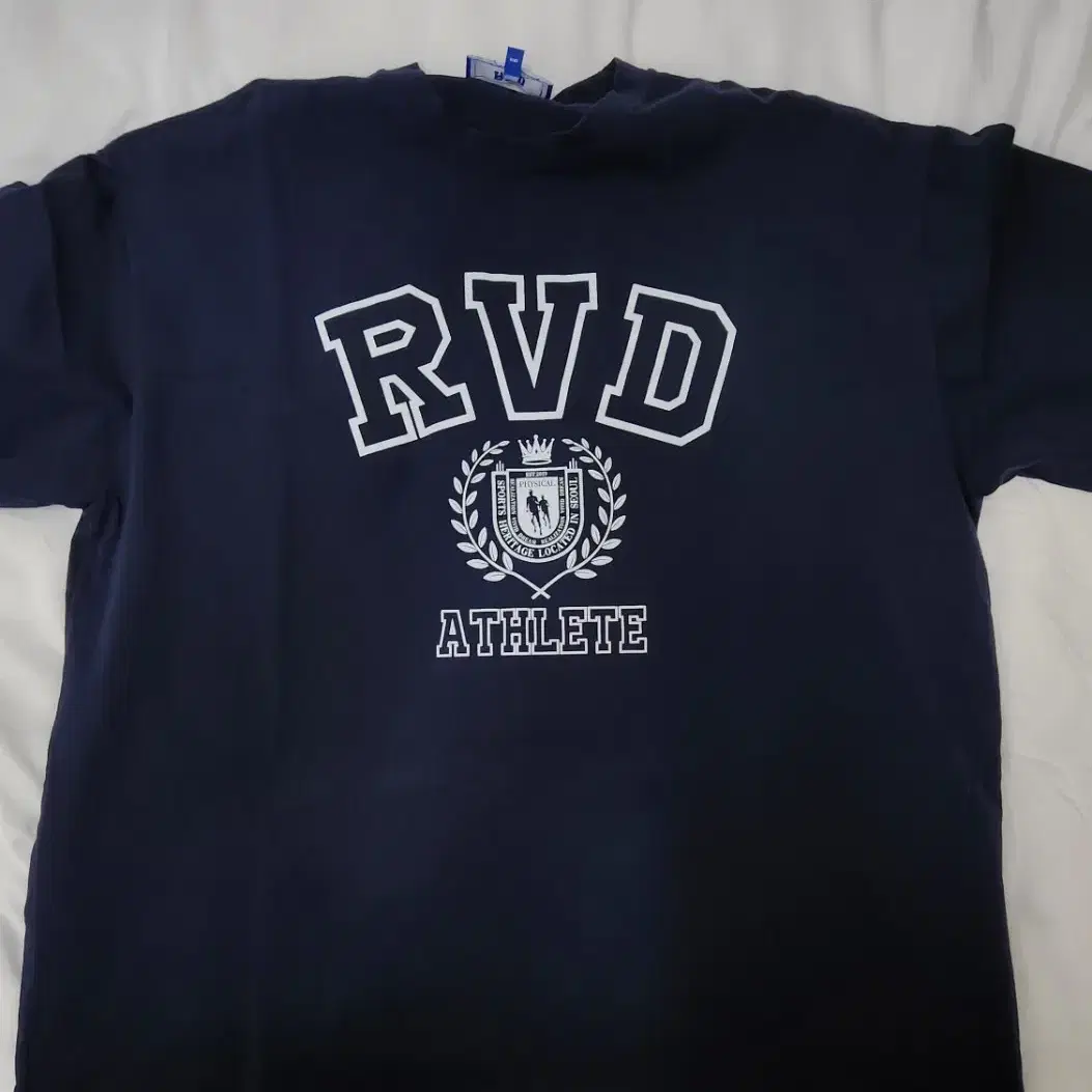 알브이디(RVD) 오버핏 반팔티(XL / 예일네이비)