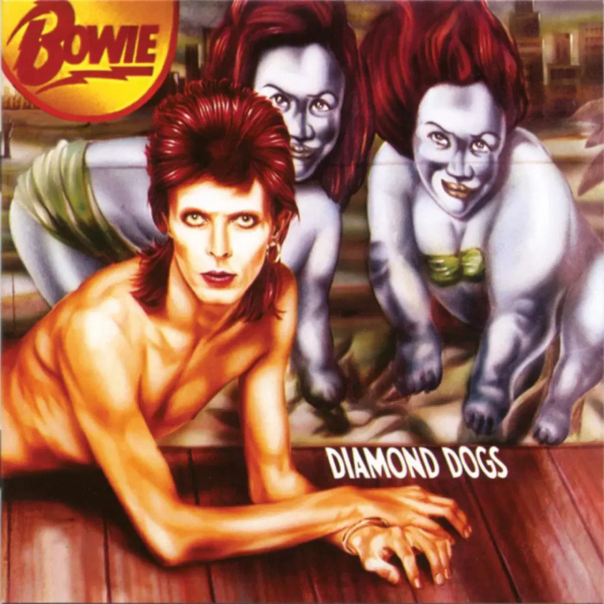 데이비드 보위 Diamond Dogs 앨범 시디 CD