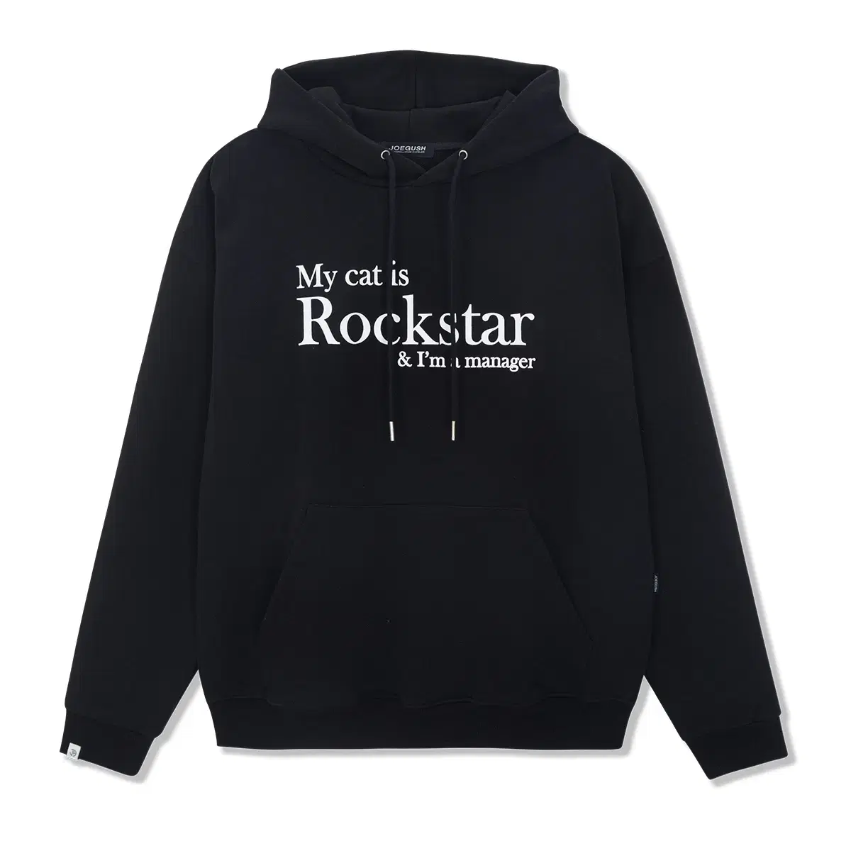 Jo Josh Hoodie Black Size 1 MY CAT IS ROCKSTAR