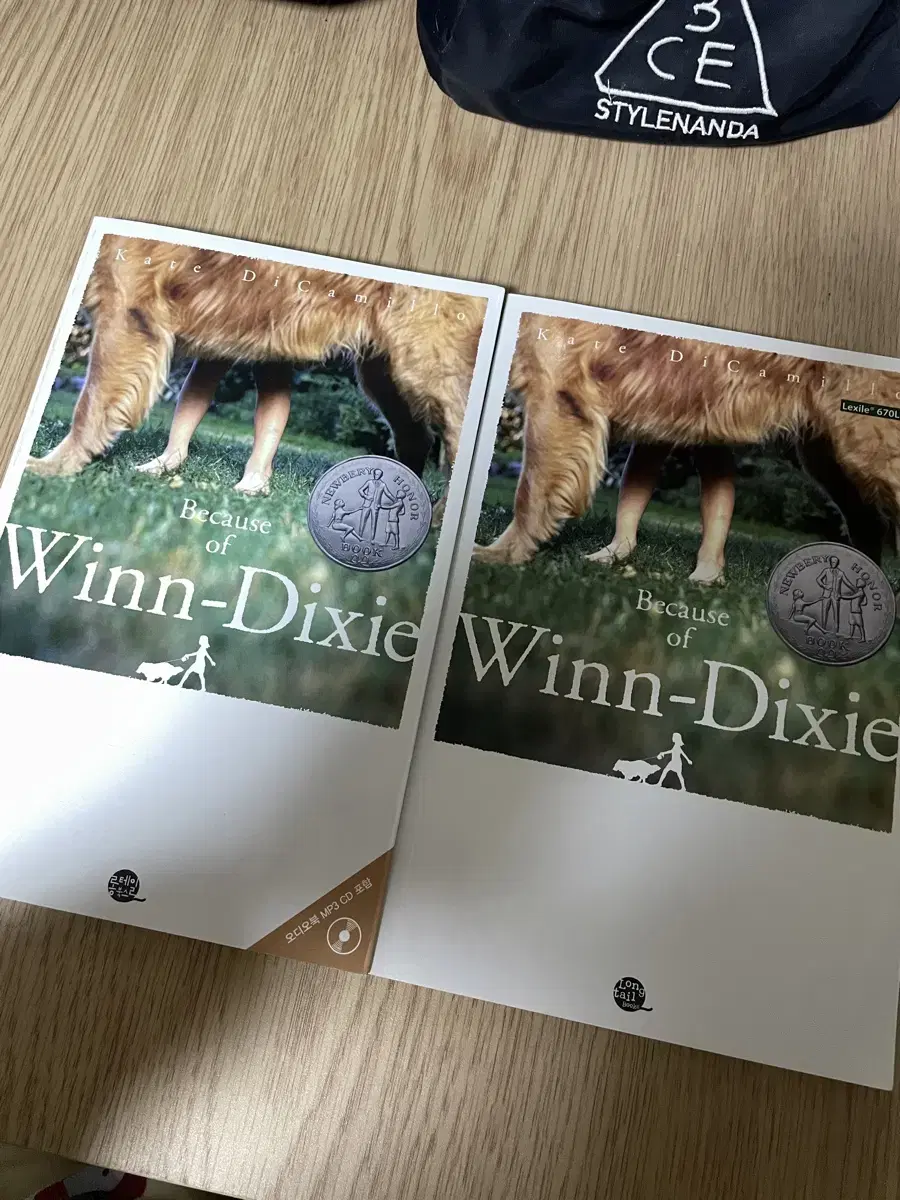 Because of winn-dixie 윈딕시 때문에 영어원서책&단어장