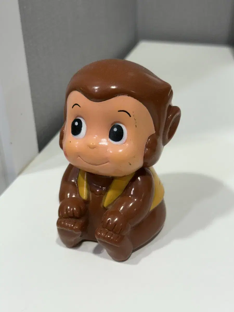 Vintage Monkey Piggy Bank Figurine