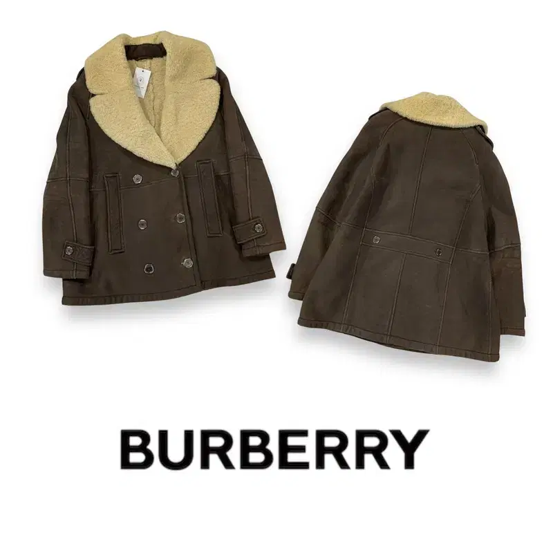 Burberry Lambskin Big Kara Double Mustang S04240