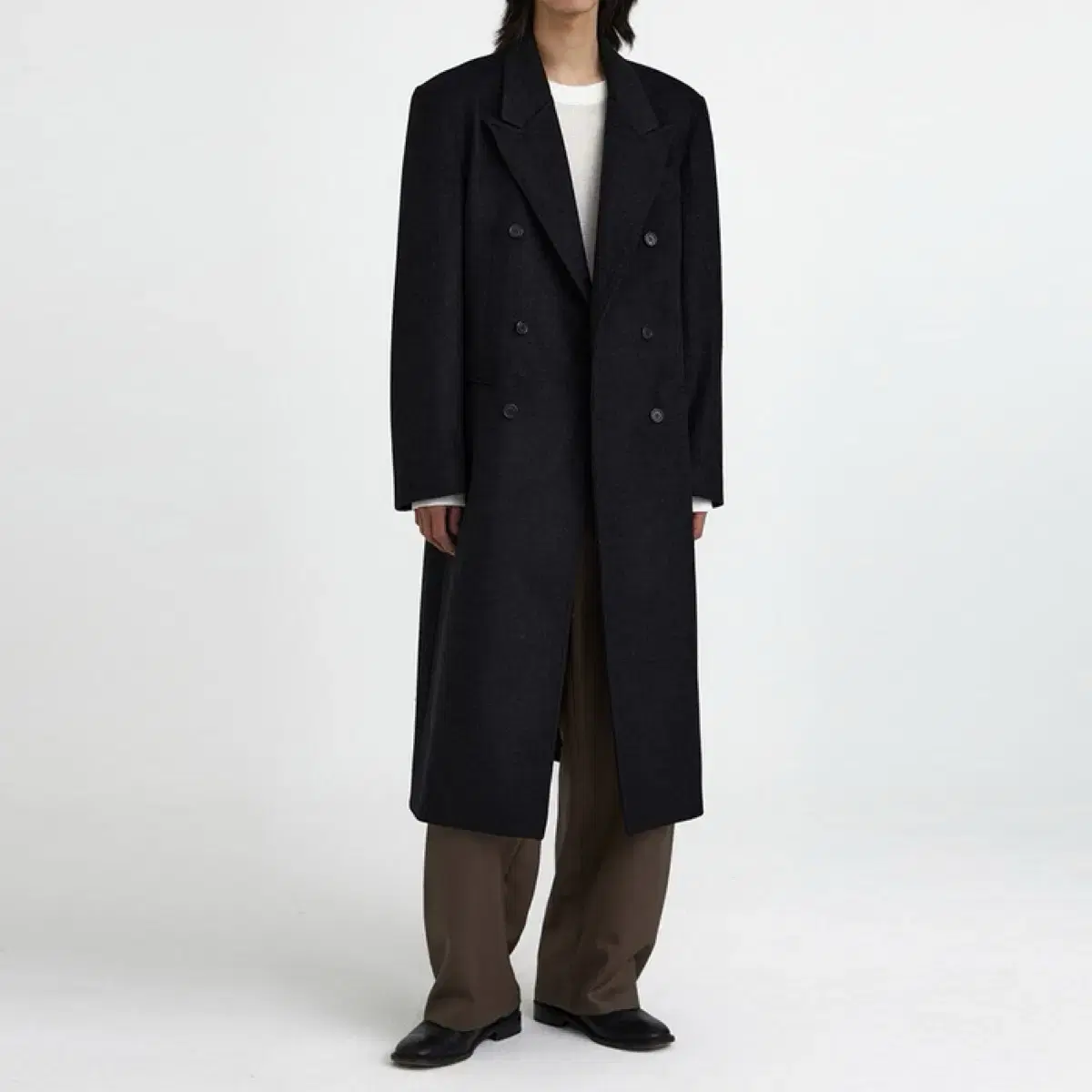 U's Double Coat Charcoal M