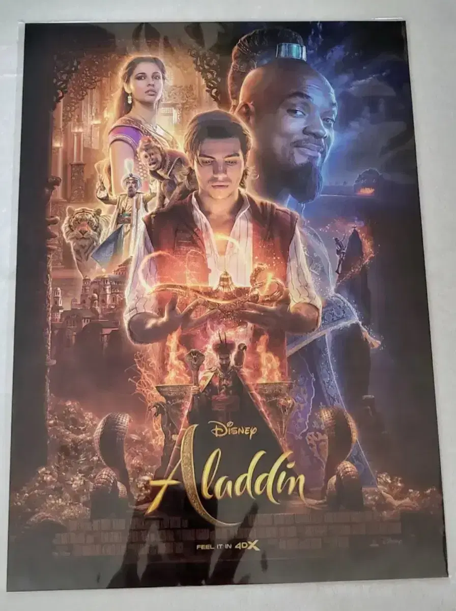 Aladin zuu 2. 4DX poster sealed sellen