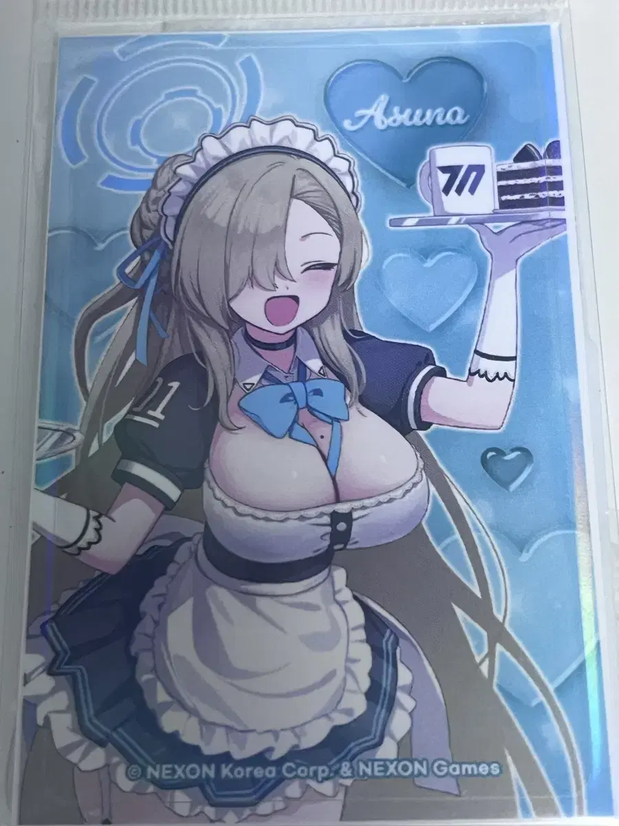 Bloo Archive Asuna Transportation Card sticker bla