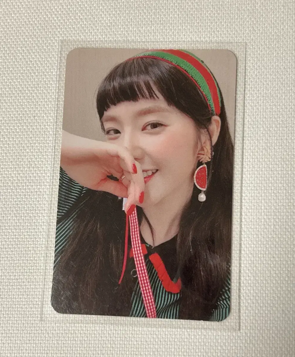 Red Velvet Red Flavor irene photocard