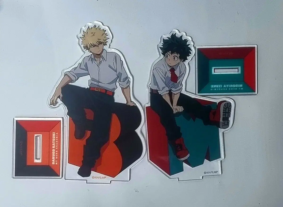 Hiroaka Initials acrylic Bakugo Katsuki Midoriya Izuku