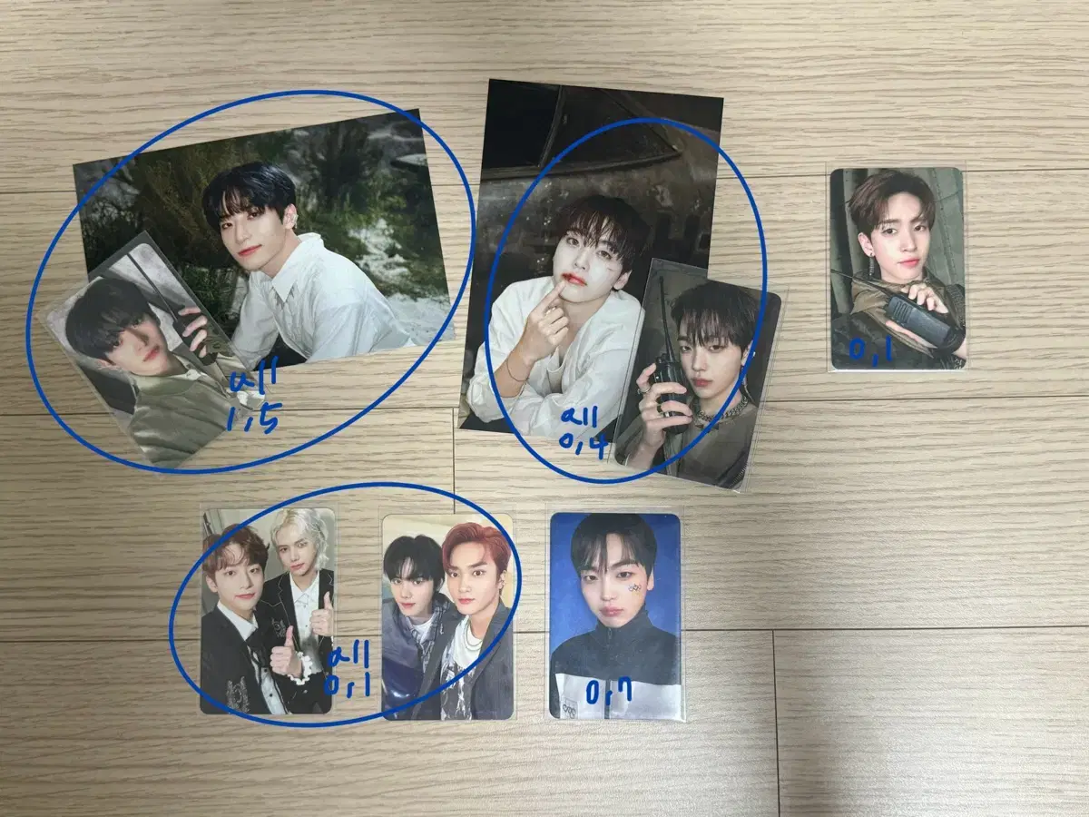 Cravity jungmo hyeongjun allen photocard WTS