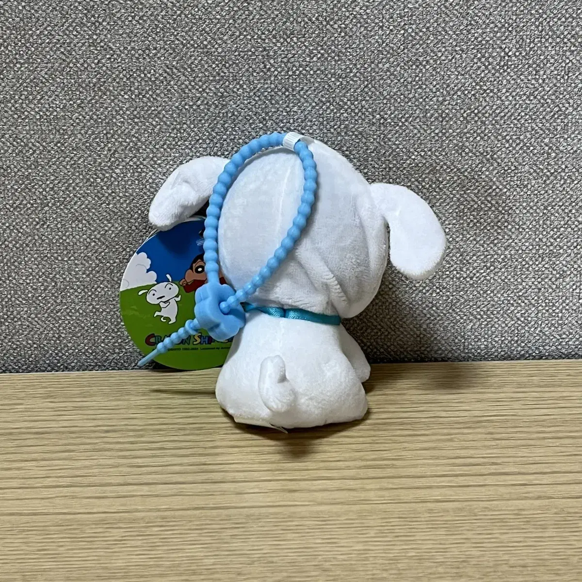 흰둥이 짱구 키링 10cm