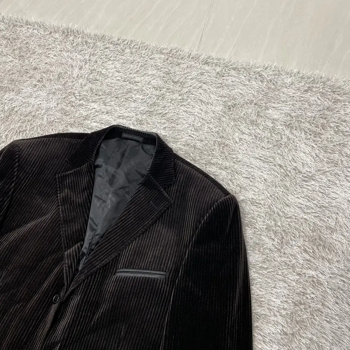 [50]Giorgio Armani velvet blazer jacket