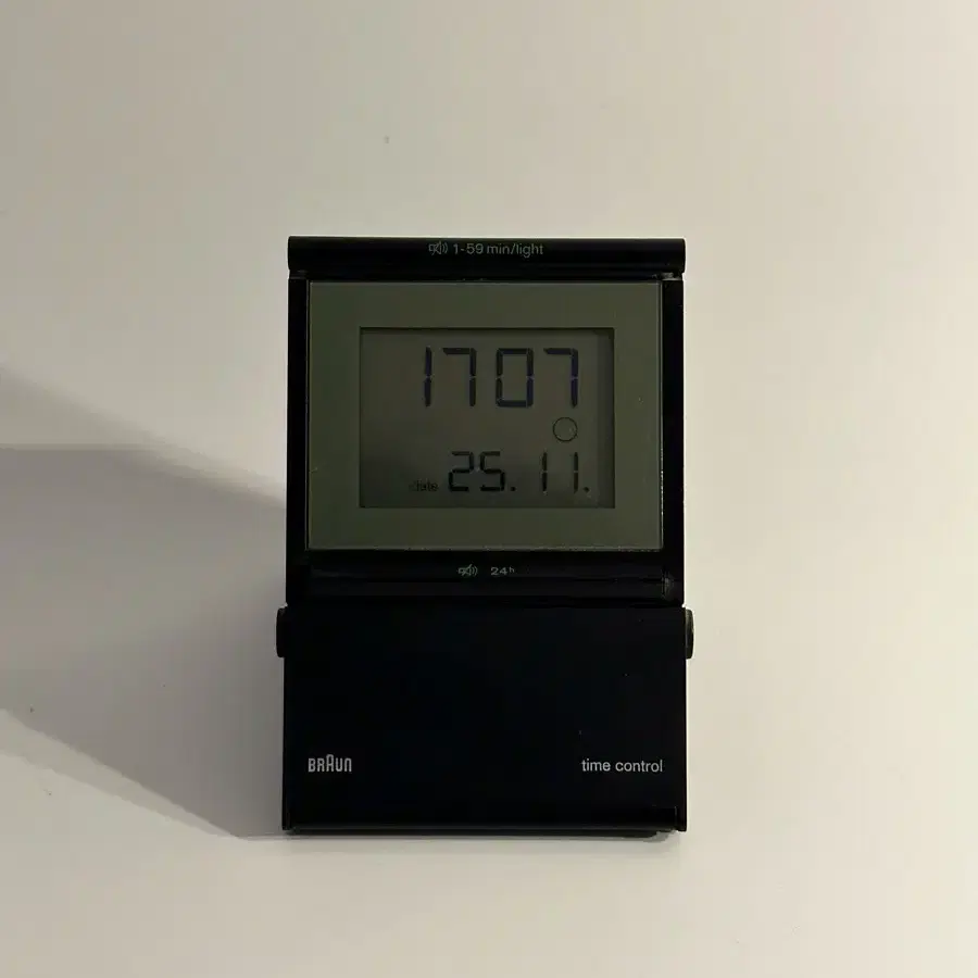 90s 독일 빈티지 브라운 디지털 시계 Braun DB 10 fsl