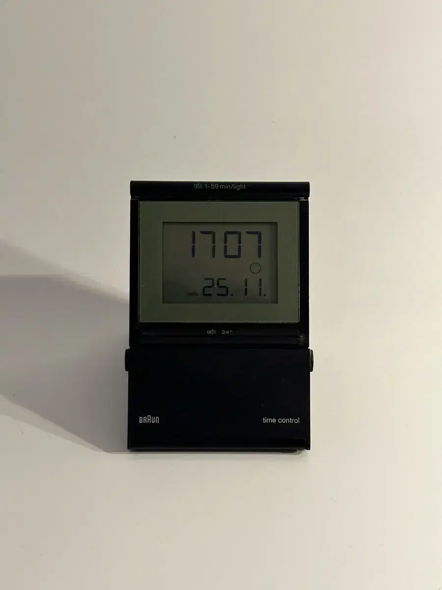 90s 독일 빈티지 브라운 디지털 시계 Braun DB 10 fsl