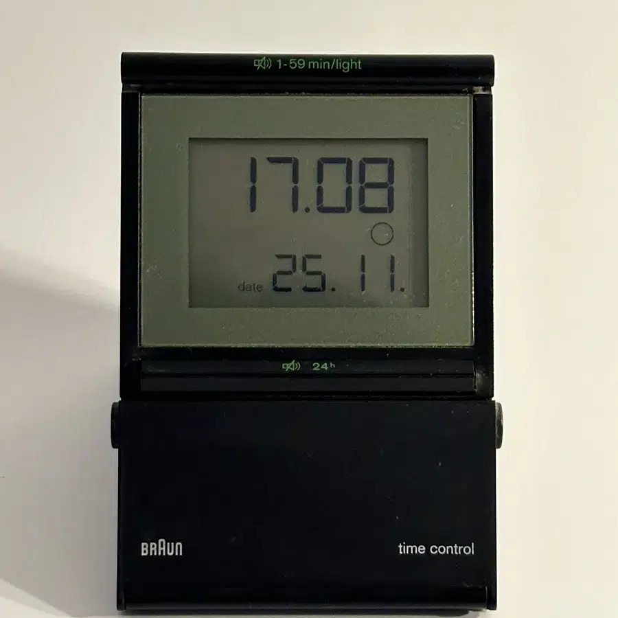 90s 독일 빈티지 브라운 디지털 시계 Braun DB 10 fsl