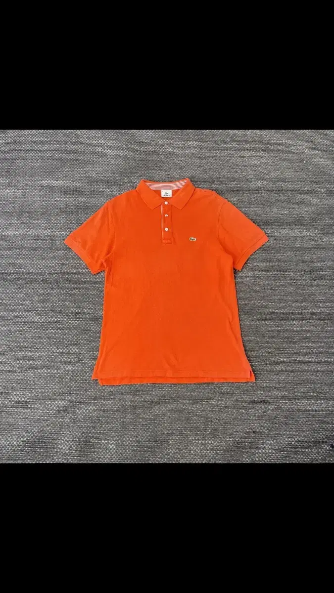 Lacoste Orange pk pique short sleeve T-shirt