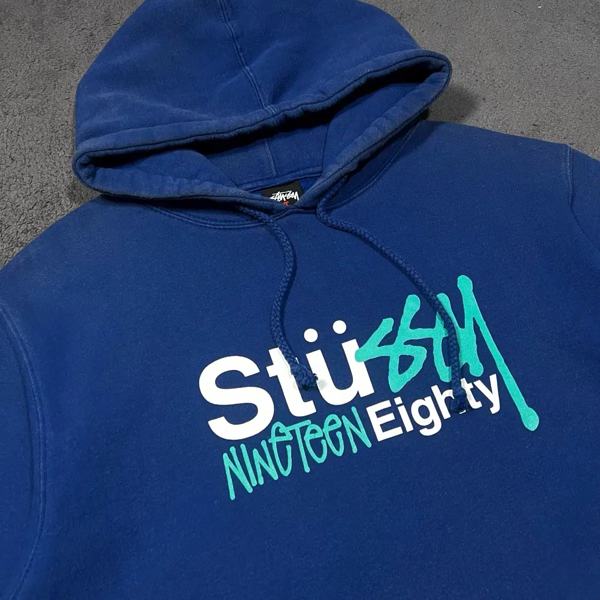 00's Stussy Big Logo Hoodie