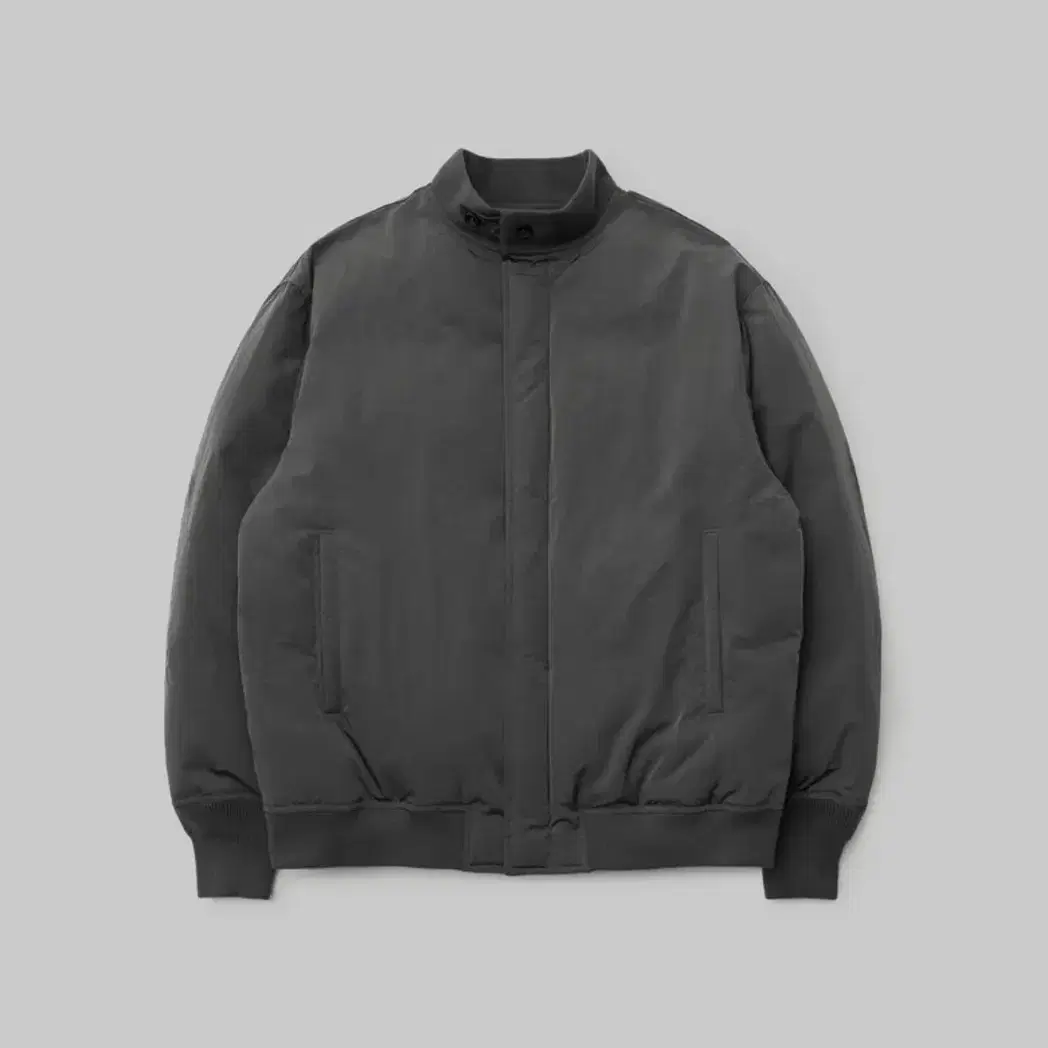 어나더오피스 layer down blouson graphite