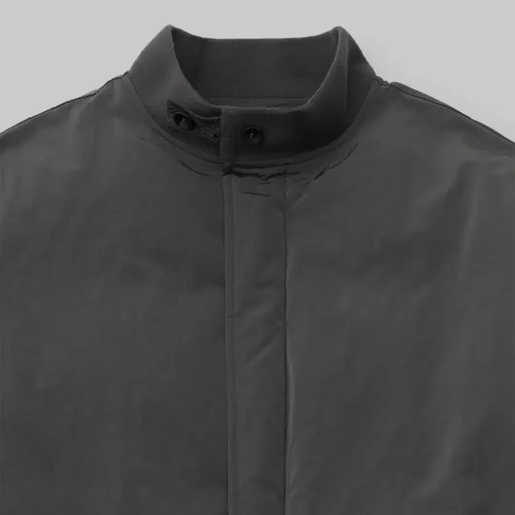 어나더오피스 layer down blouson graphite