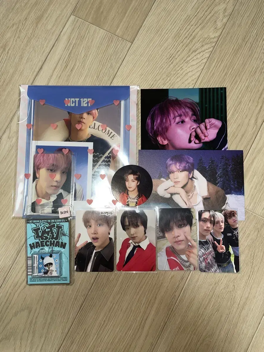 nct haechan photocard+official goods wts !