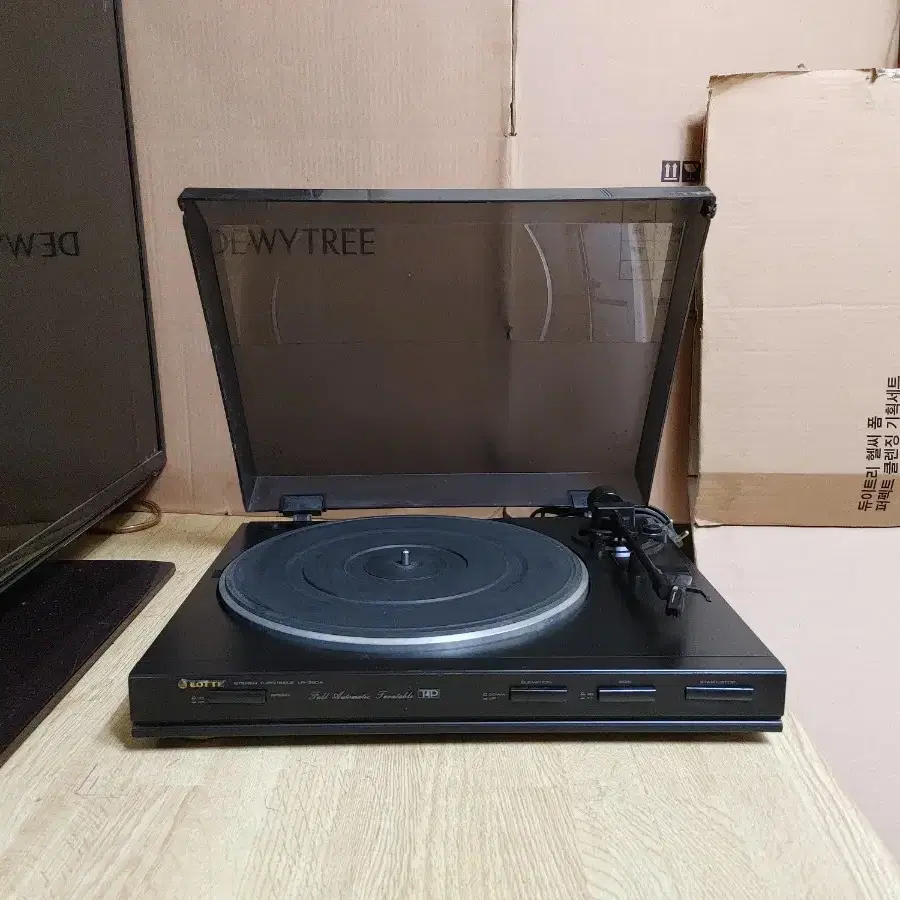 롯데 LP 턴테이블 LP390A (오디오 앰프 음향기기 음향플레이어)