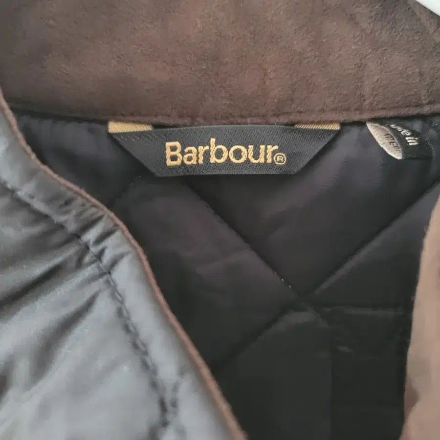 바버 ,barbour 퀼팅조끼