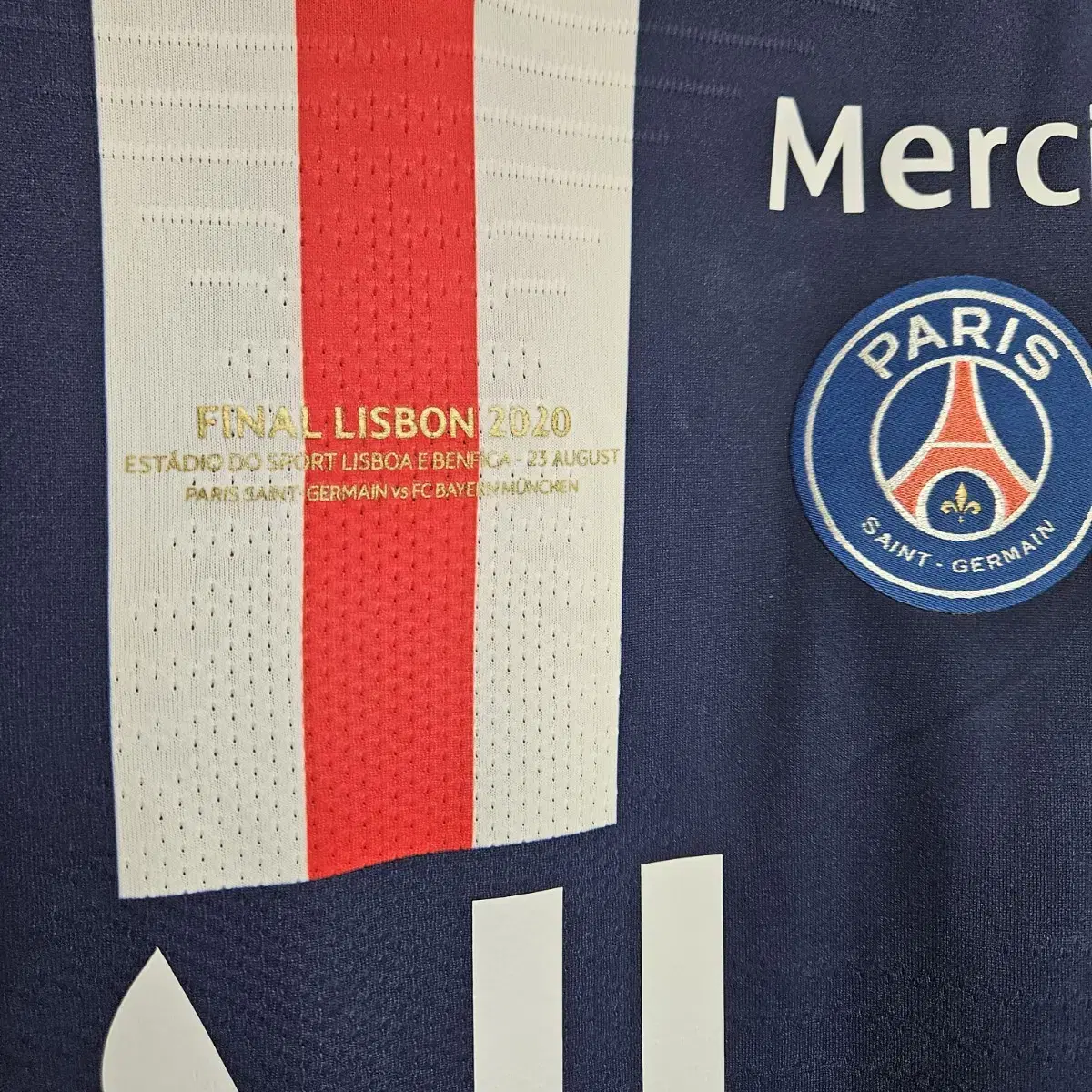 [2XL]19-20 PSG 지급용 홈 네이마르 챔피언스리그 결승 유니폼