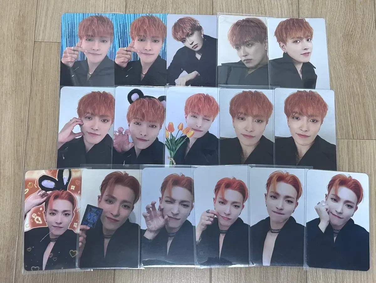 ateez photocard photocard all members