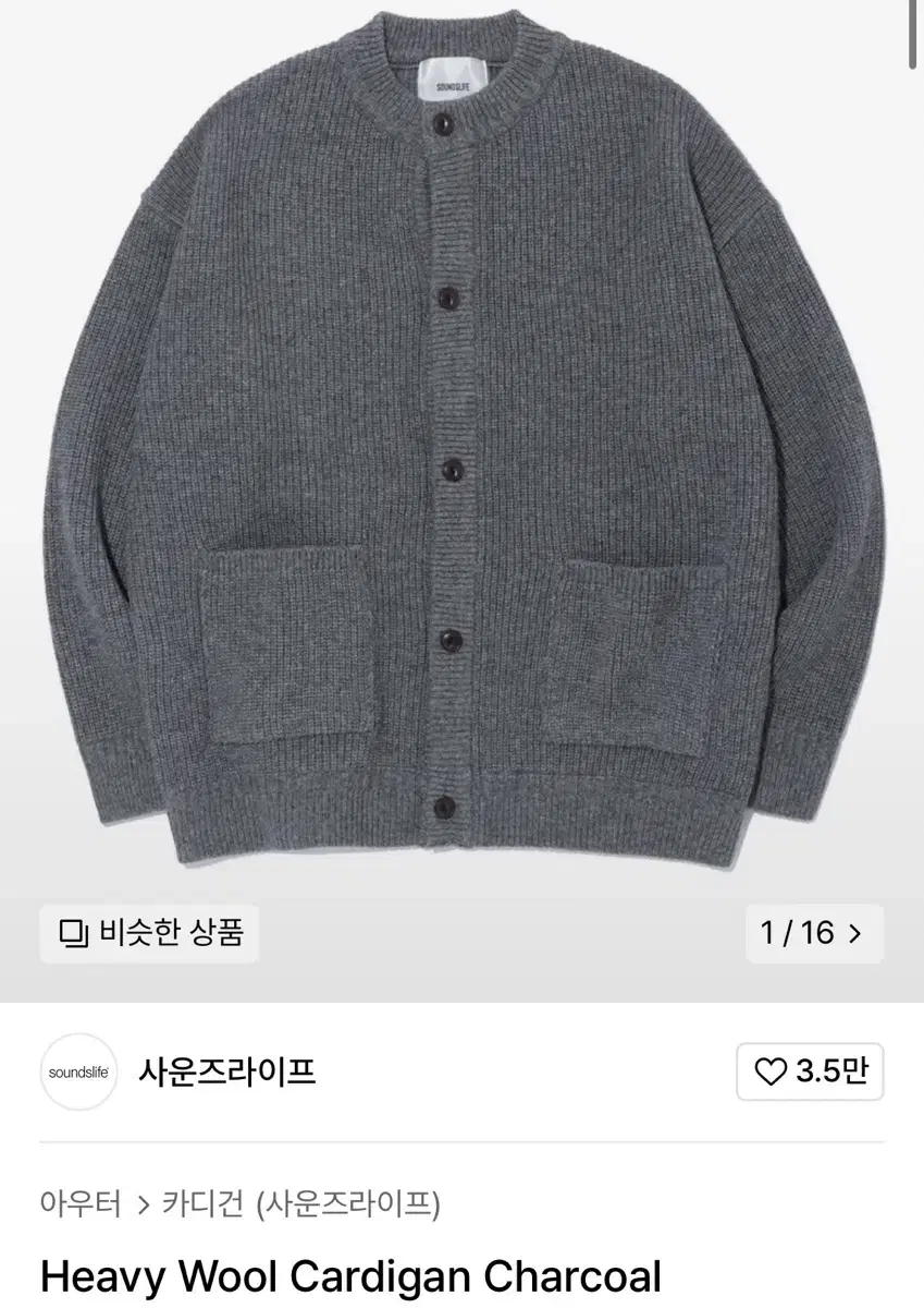 Soundlife Wool Cardigan M