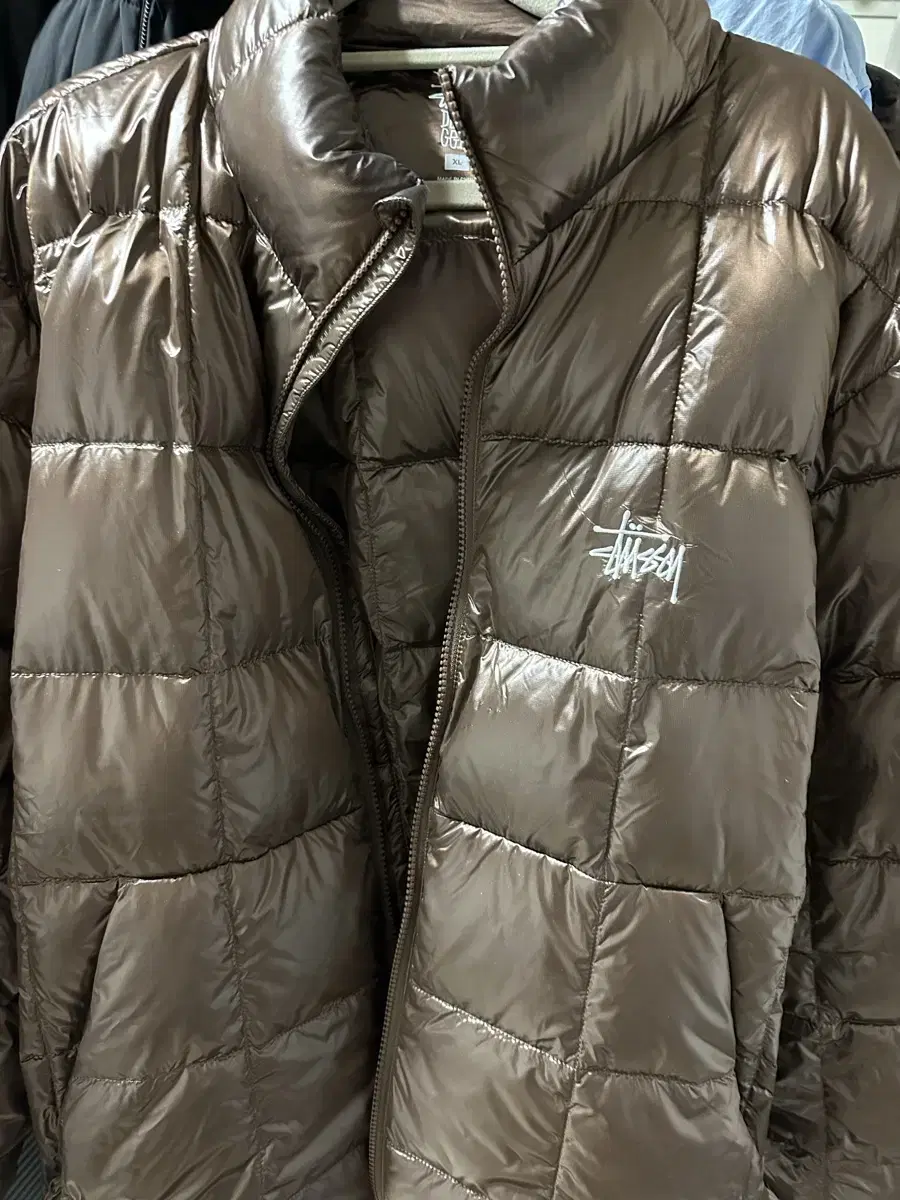 Stussy Midweight Puffer Brown XL