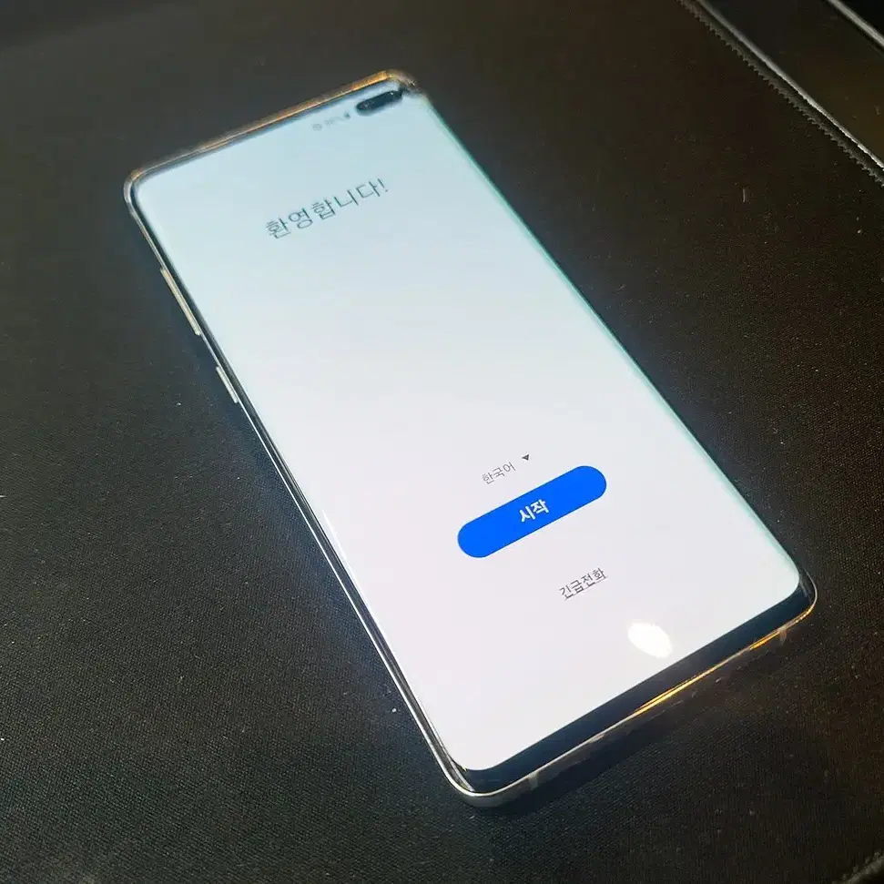 갤럭시 S10+ 플러스 128G 화이트, 잔상X